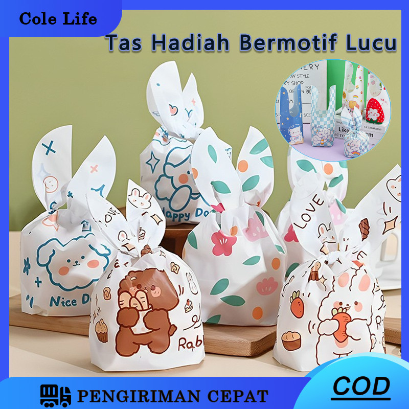 

Plastik Goodiebag Kecil Motif/Kantong Plastik Karakter Souvenir/Goodie Bag Ulang Tahun Anak