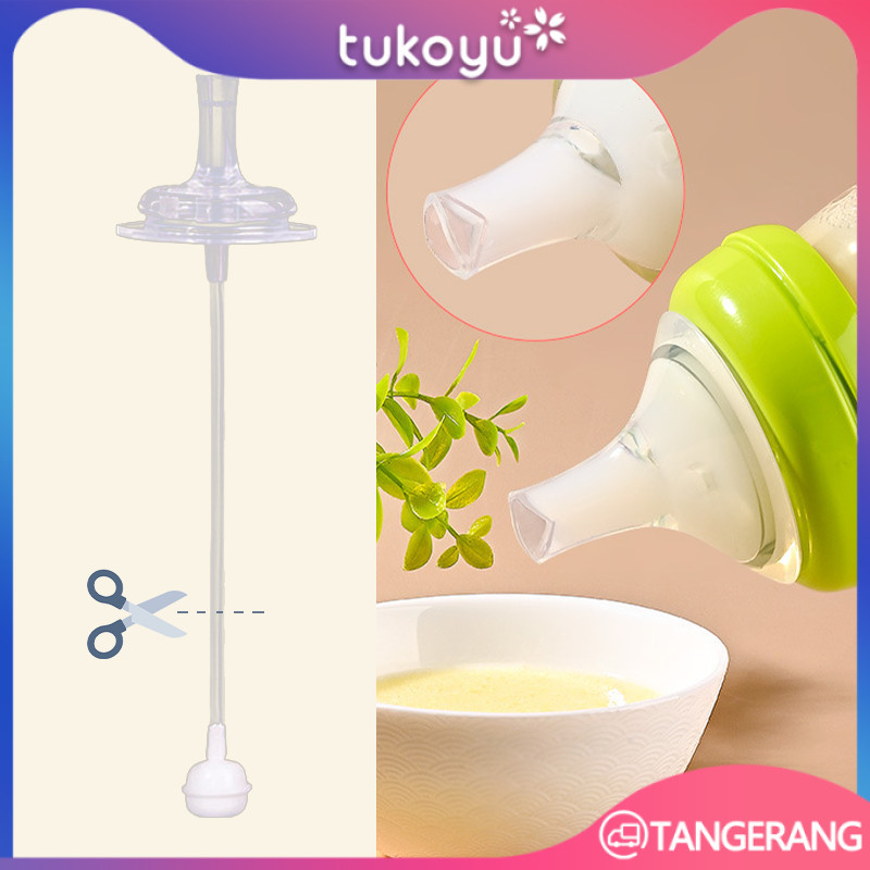 Pigeon Sedotan Pengganti Dot Nipple Wide Neck/Straw Drink Bayi Sedotan Selang Standart