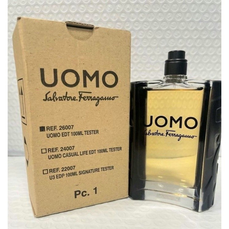 parfum TESTER Salvatore ferragamo uomo men 100ml (ORIGINAL EROPA TESTER)