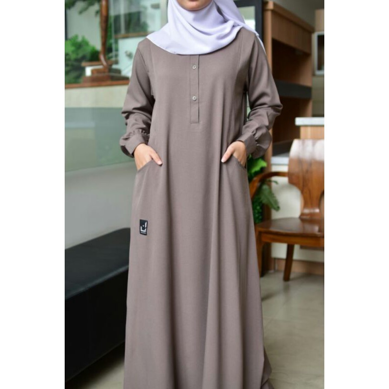Gamis Zuneey Label Annashihah MURAH