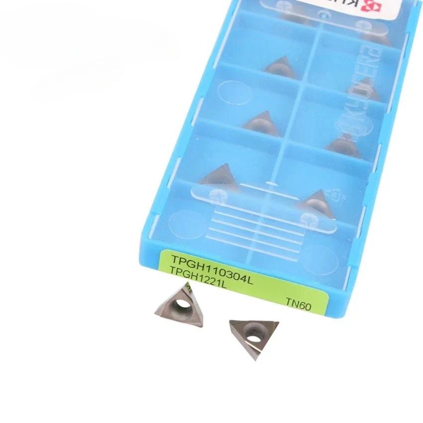 NEW TPGH080202 TPGH080204 TPGH110302L TPGH110304L TN60 Original Carbide Inserts CNC Insert TPGH 1103