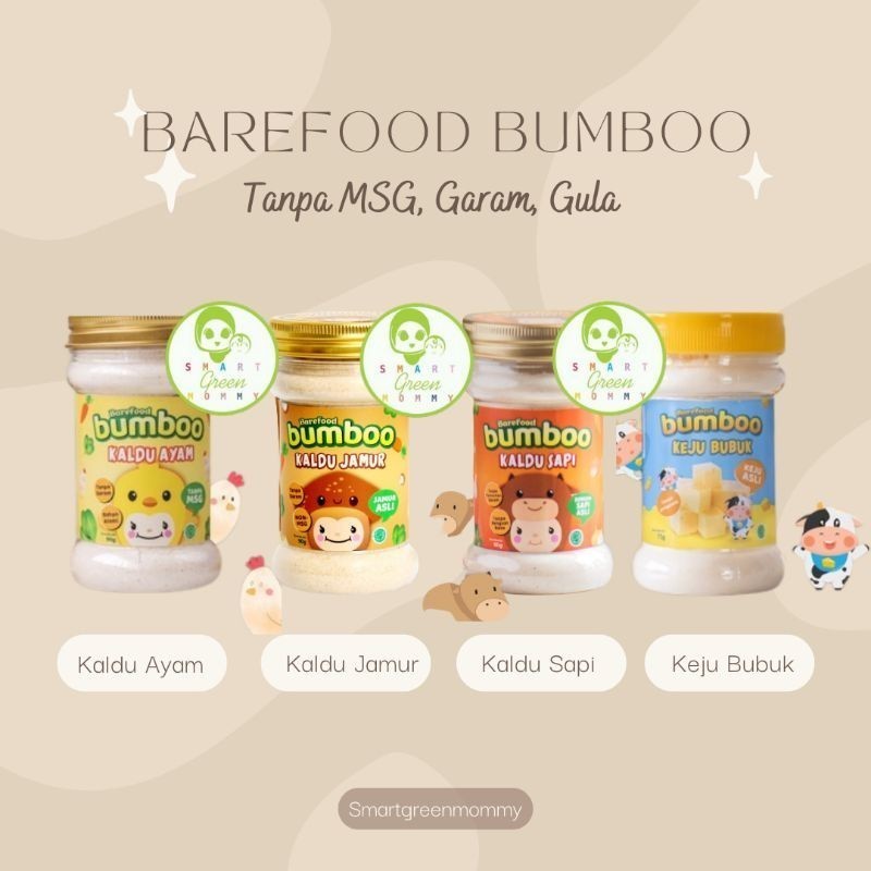 

BareFood Bumboo Kaldu Asli-Pelengkap MPASI