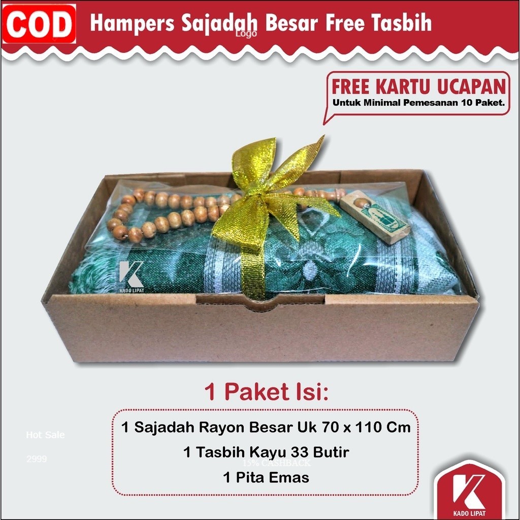 Sajadah Turki Ukuran Besar Dewasa Sajadah +Tasbih &Pita Souvenir Pernikahan / Tahlil