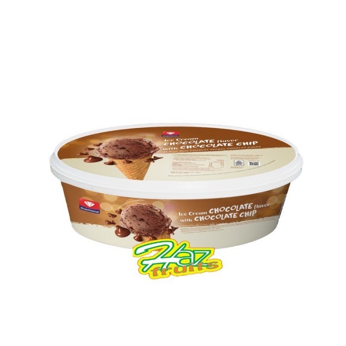 

Es Krim Chocolate Chip Diamond 700 Ml