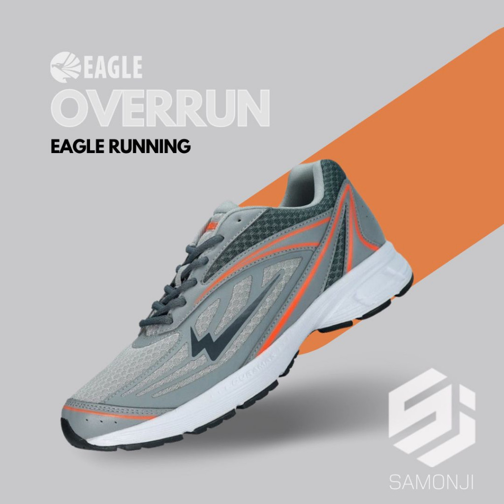 SJ EAGLE TIPE OVERRUN OVER RUN SEPATU RUNNING OLAHRAGA