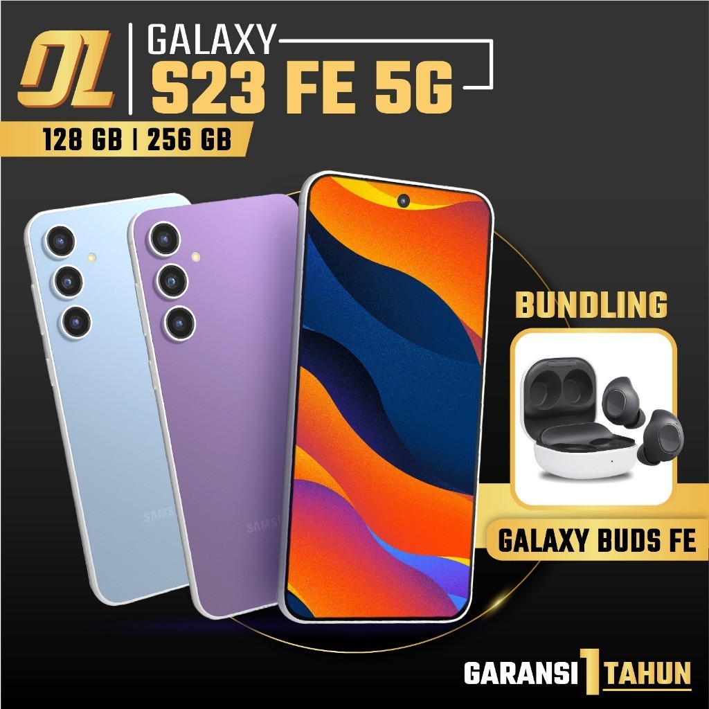 Samsung Galaxy S23 FE 8/128 8/256 RAM 8 ROM 256 128 GB 8GB 128GB HP Smartphone Android