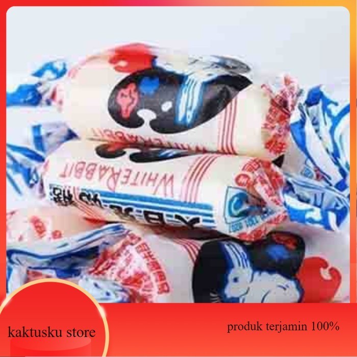 

permen white rabbit susu 500gr/permen white rabbit non halal