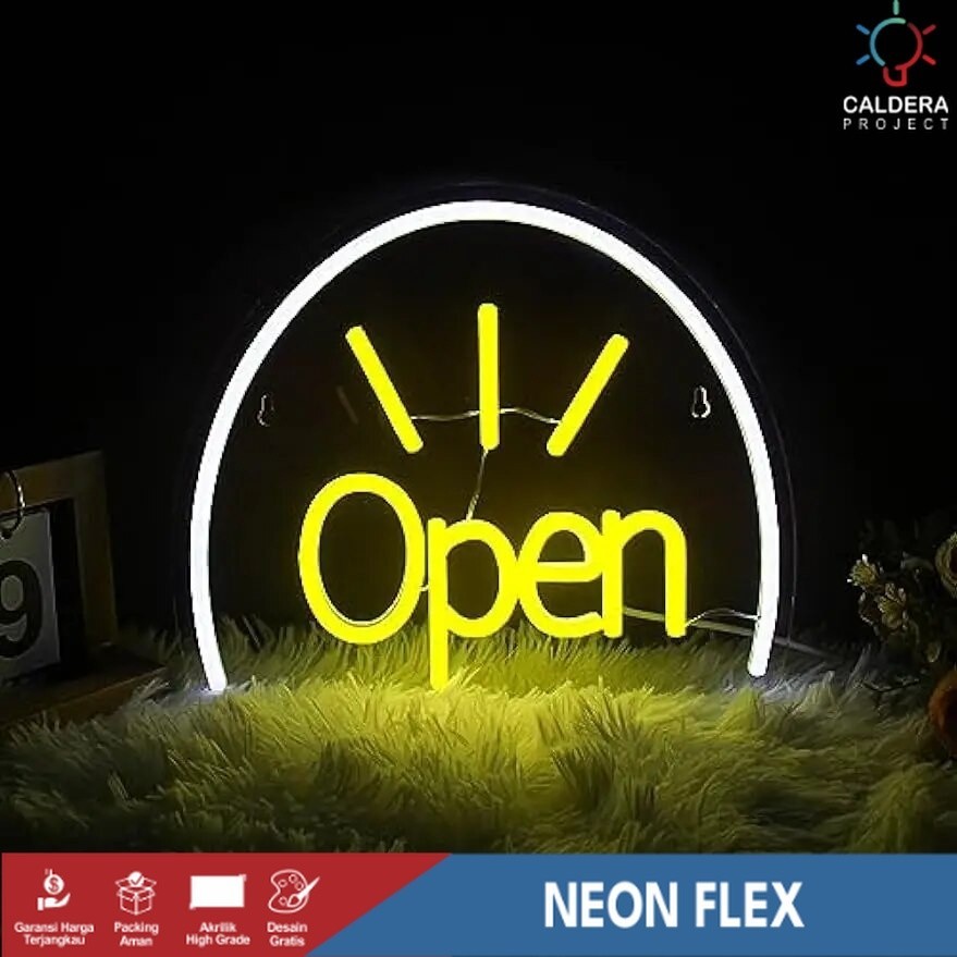 Neon Flex Open Neon Sign Custom Led