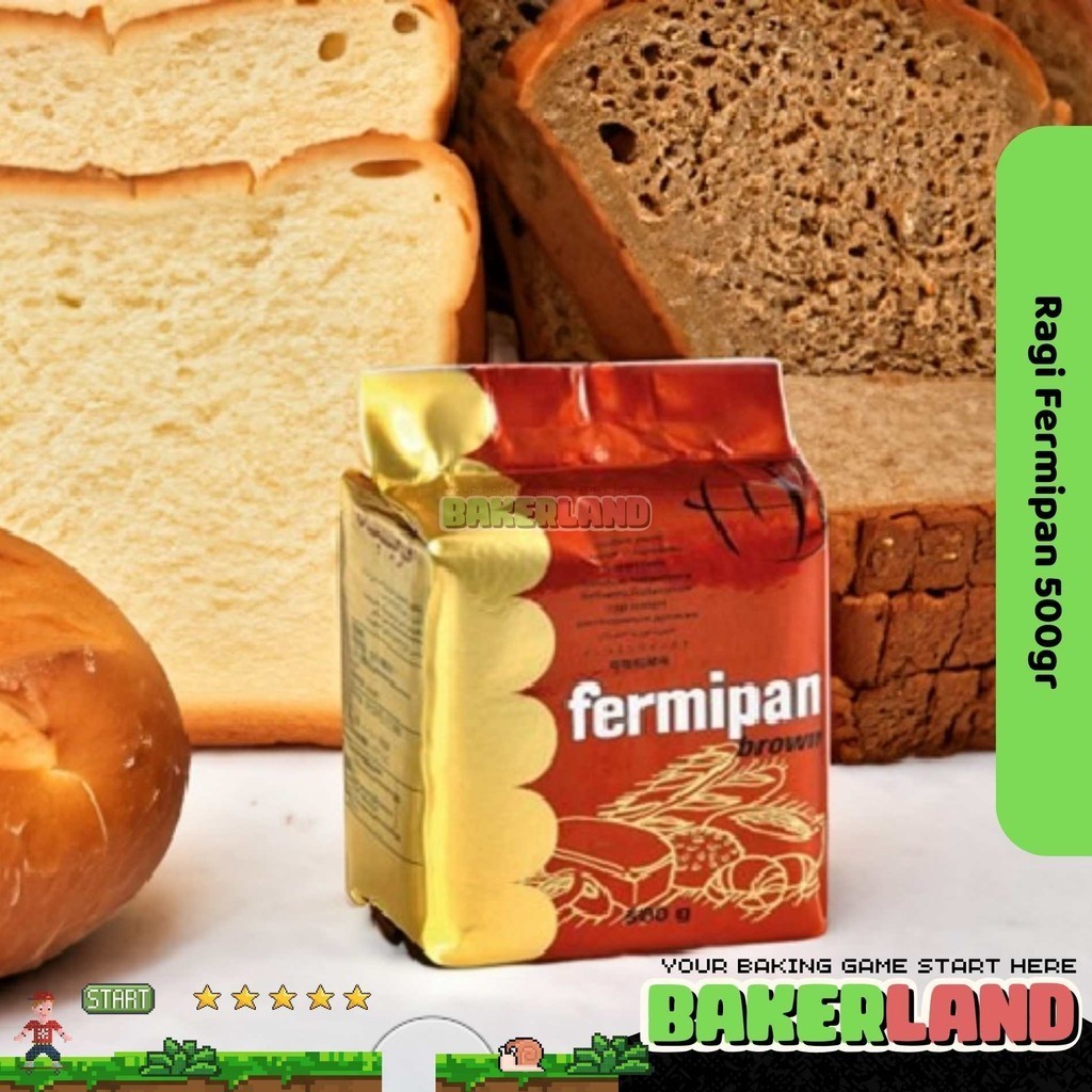 

Fermipan Ragi Instan 500gr / Ragi Fermipan / Ragi Instan