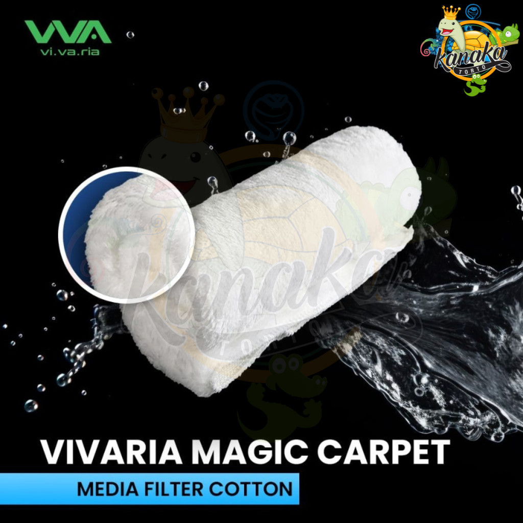 VIVARIA MAGIC CARPET Karpet Media Filter Saringan Air Aquarium Kolam Ikan Fish