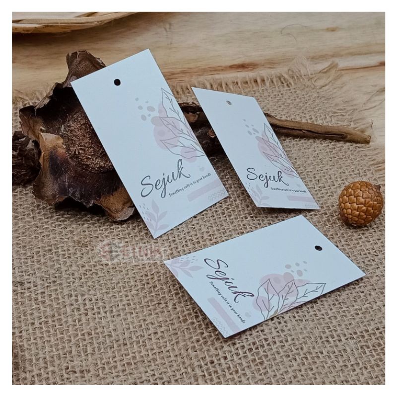 

(100pcs) label hang tag harga terjangkau,hang tag baju murah