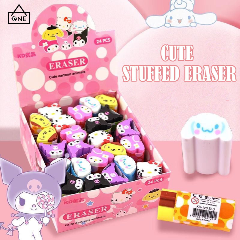 

COD❤️Penghapus Strip Kreatif Penghapus Kartun Sanrio Penghapus Alat Tulis Siswa Lucu