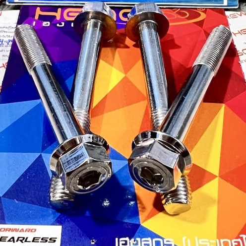 Baut Probolt 10x80 drat 14 model 2kunci hexagon stainless original HENG Thailand
