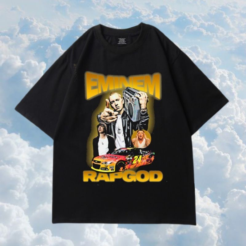 T SHIRT EMINEM VINTAGE BOOTLEG RAP TEE - KAOS BAJU EMINEM TERLARIS TERMURAH