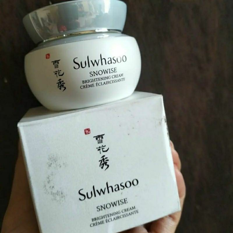 preloved Sulwhasoo snowise brightening cream