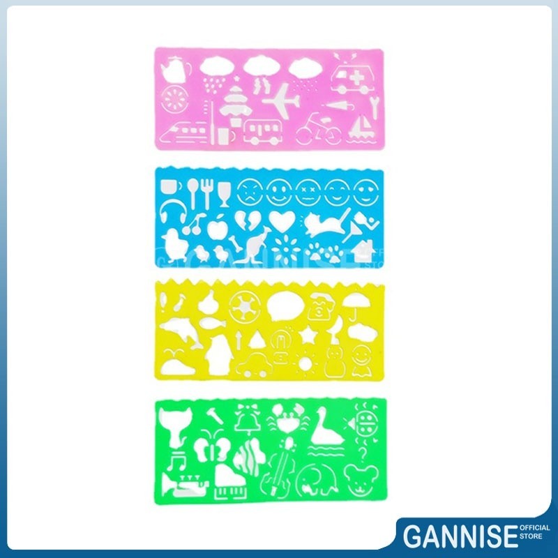 

Set 3 Penggaris Pengaris Plastik Untuk Gambar Pola Bentuk Stationary Alat Tulis GN-ST0022 Gannise