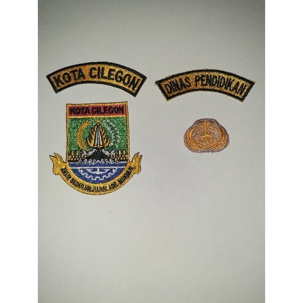 Atribut Seragam PDH/PNS/Guru/Pemda Kota Cilegon (Dinas Pendidikan)