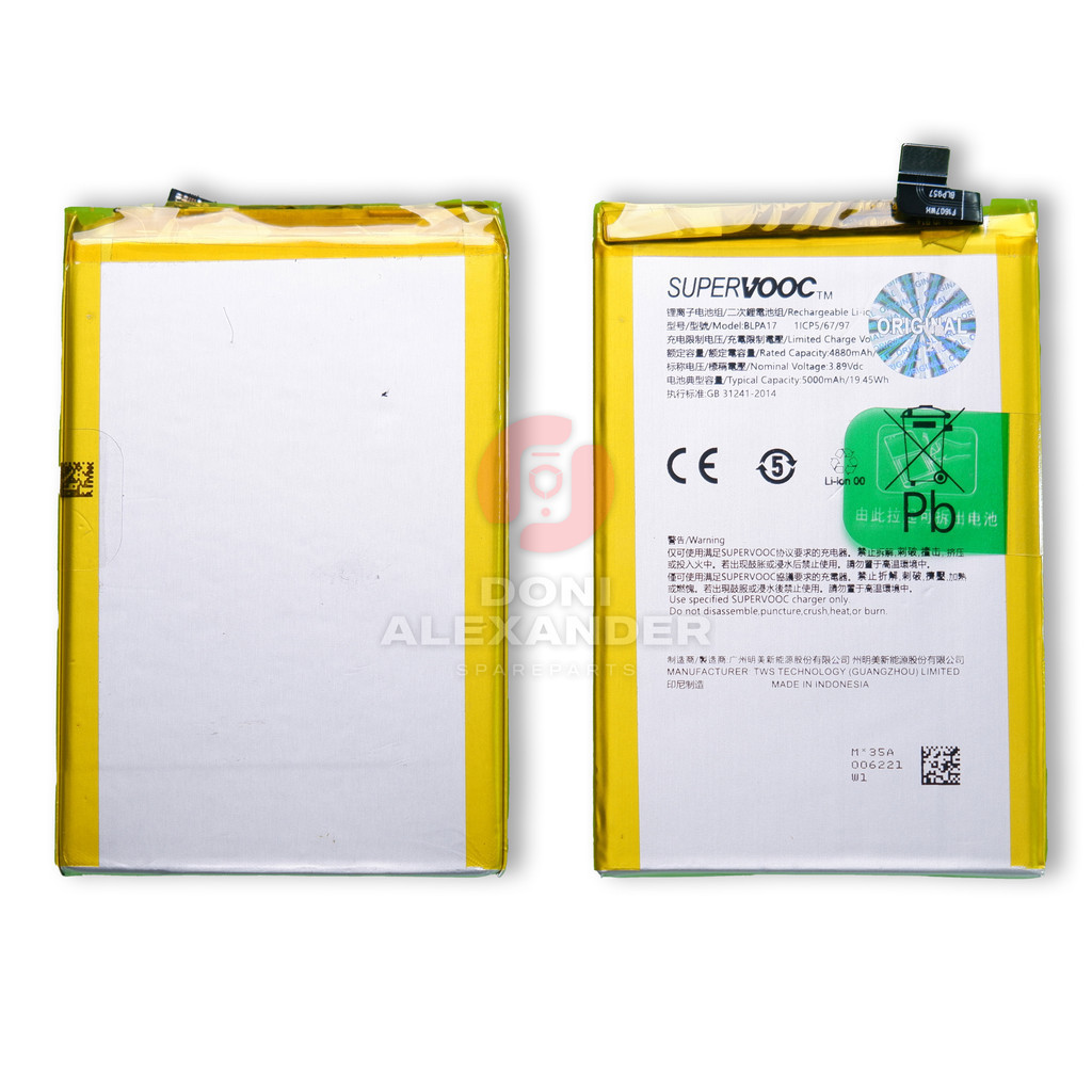 BATERAI BATRE REALME C53 BLP-A17 BLPA17