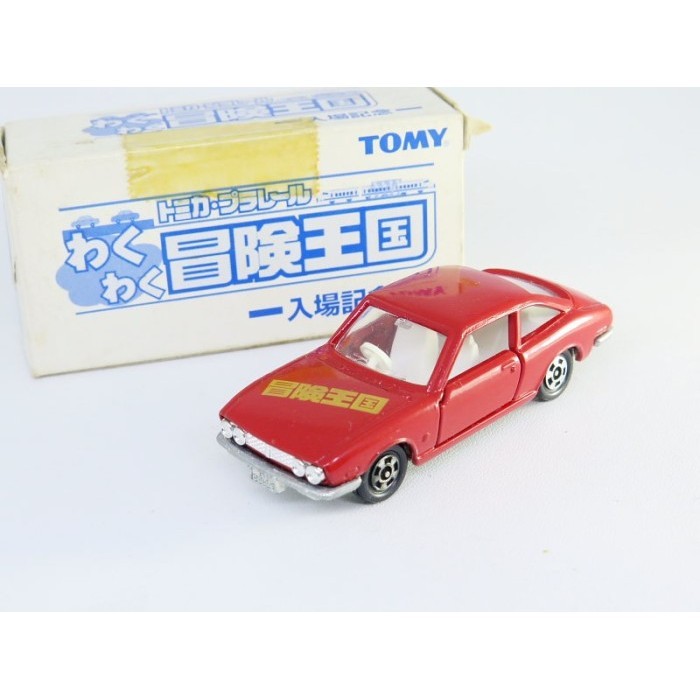 ER27 Tomica Isuzu 117 Coupe 1800XE - Plarail Waku Waku - merah