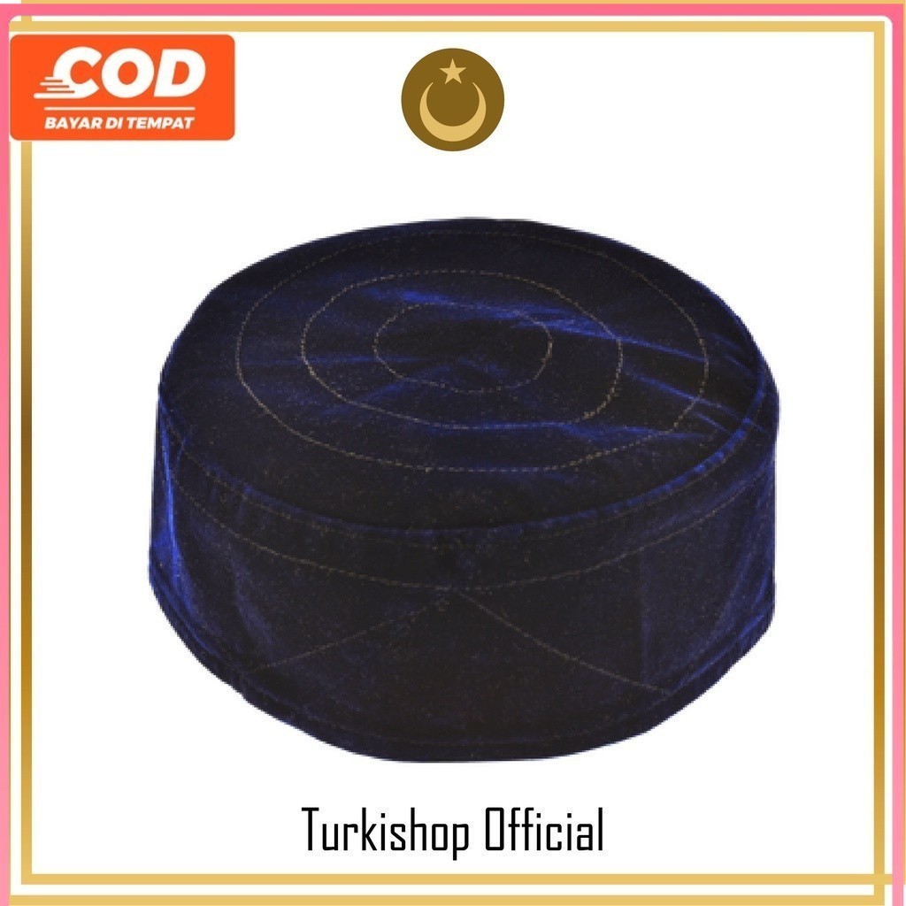 Peci Turki Merek Alanya Motif Fazilet