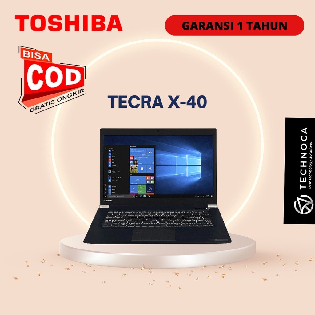 PROMO SPESIAL Laptop Toshiba Tecra X40 Core i5 Gen7 RAM 8GB SSD 256GB SSD