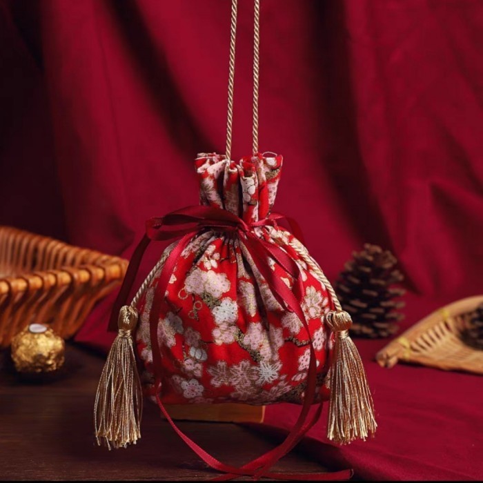 pouch bag Imlek pouch bag sangjit kain bingkisan souvenir