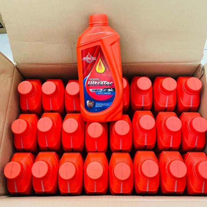 DUS FEDERAL ULTRATEC 1L ISI 24 OLI MOTOR OIL 20W-50 4T API SJ MA