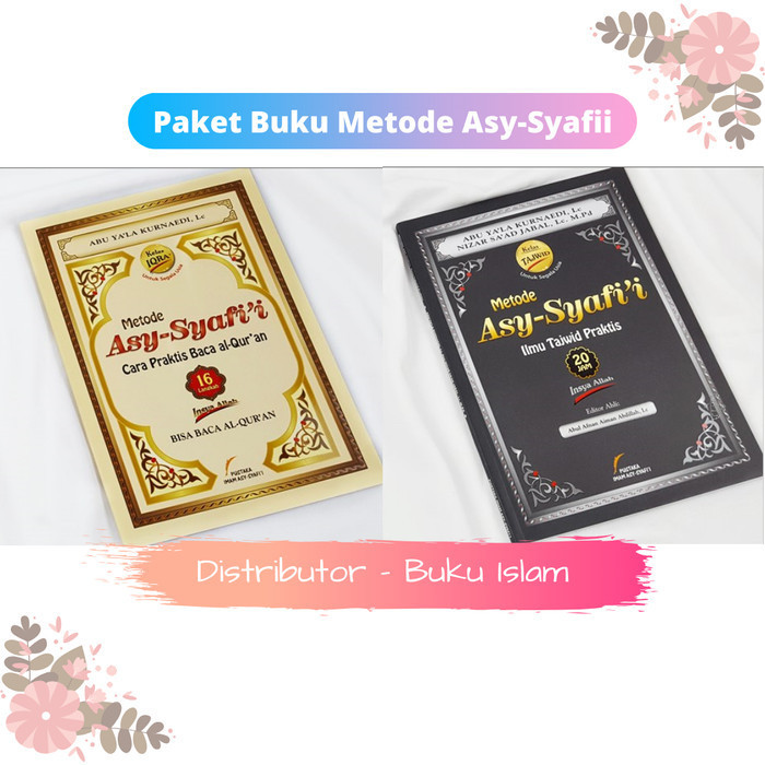 

[PROMO MURAH] Paket Metode Asy Syafii Cara Praktis Baca Al Quran Ilmu Tajwid Praktis