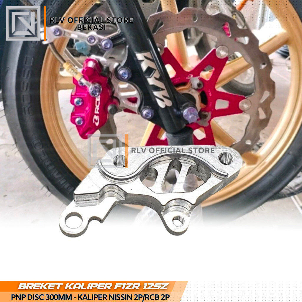dudukan Breket kaliper nissin rcb pnp F1ZR jupiter z nouvo 125z disc 300
