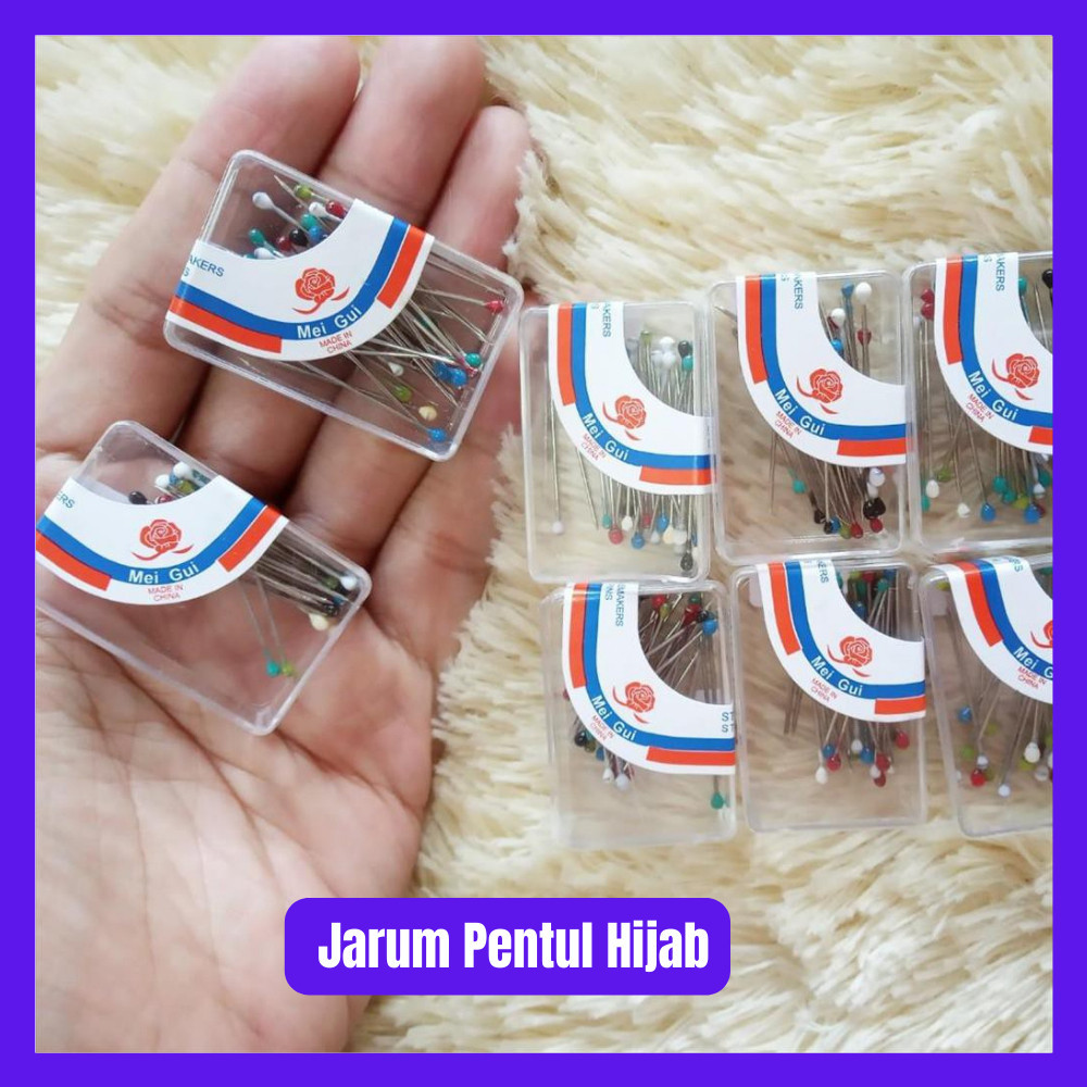 TokoMaspul-1 box Jarum Pentul Mini Kecil JARUM PENTUL MINI Untuk hijab dan Jilbab-COD