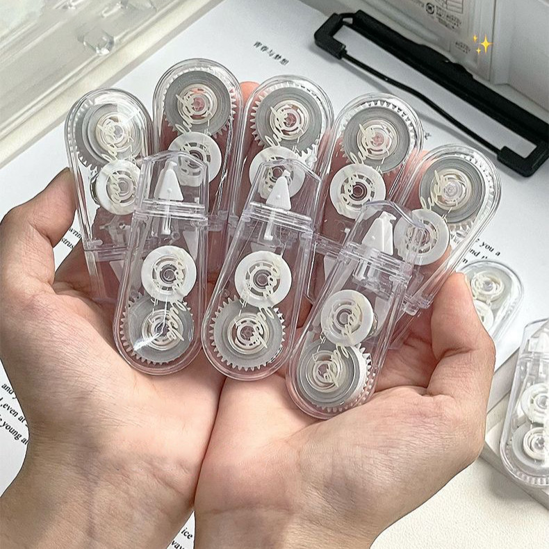 

Set 8 Pita Koreksi Transparan Kertas Lucu Correction Tape Morandi Penghapus Tip Ex Kertas Stationery Tidak Mudah Terputus Pita Koreksi Correction barang aesthetic