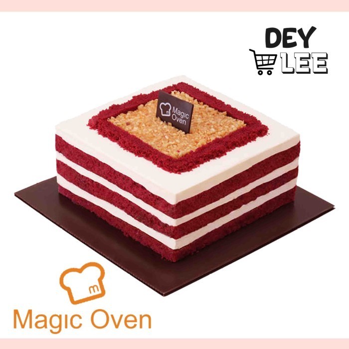 

MAGIC OVEN Red Velvet Whole Cake Persegi Kue Ulang Tahun Bandung