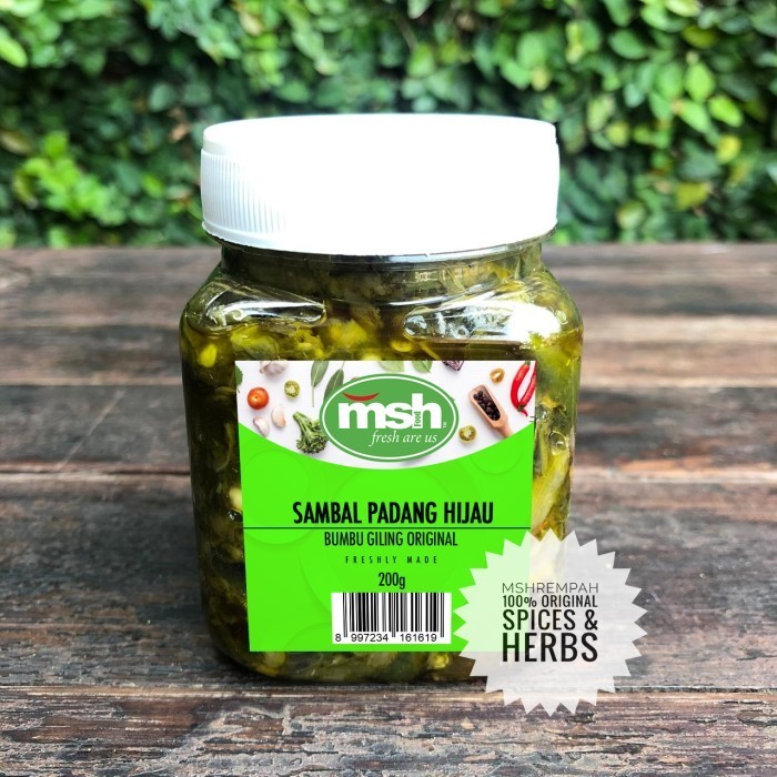 

New Arrival Sambal Padang Hijau 200 g