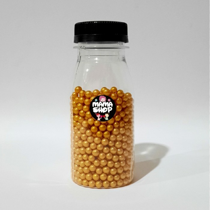 

[New] SPRINKLE MUTIARA GOLD 50 gram BAHAN DEKORASI KUE CANTIK GOLD PEARL - GOLD PASIR