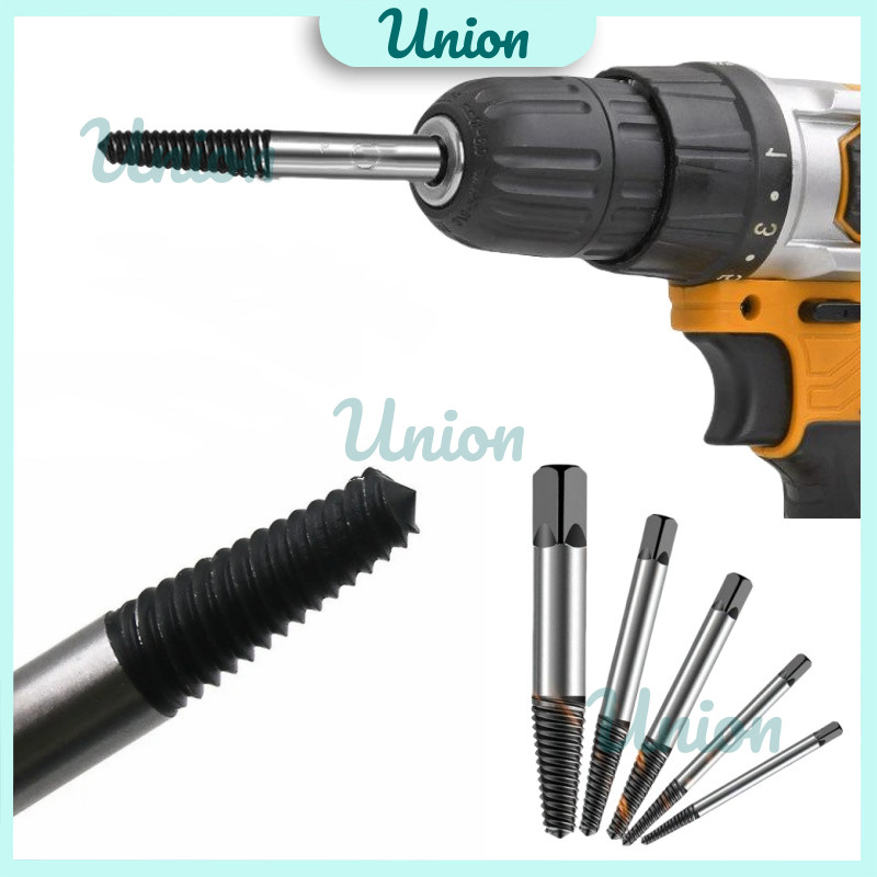 UM Mata Bor Screw Extractor Pelepas Baut Los / Pembuka Baut Patah Bolt Pipe Extractor / Alat Pembuka