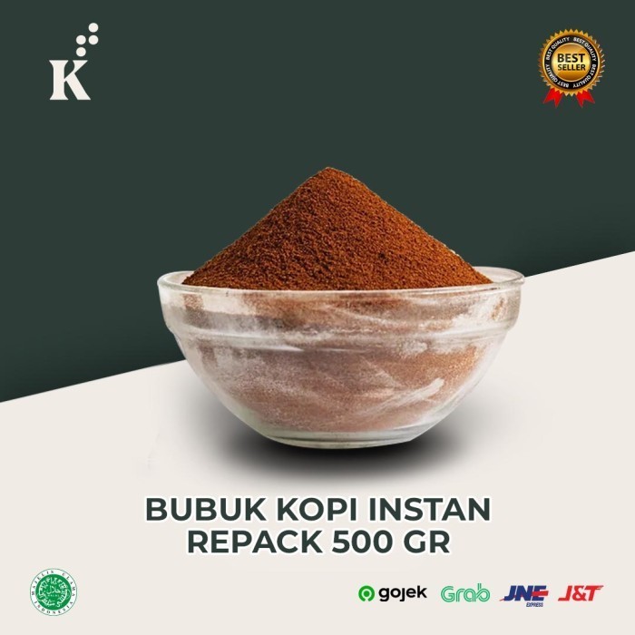 

Best-Promo Bubuk Kopi Instan Tampa Ampas 500gr Dalgona Coffee Gula Aren Coffee