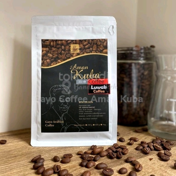 

Wild Luwak Arabica Coffee 250gr (Gayo Coffee Aman Kuba - Kopi Gayo) - Roasted Beans