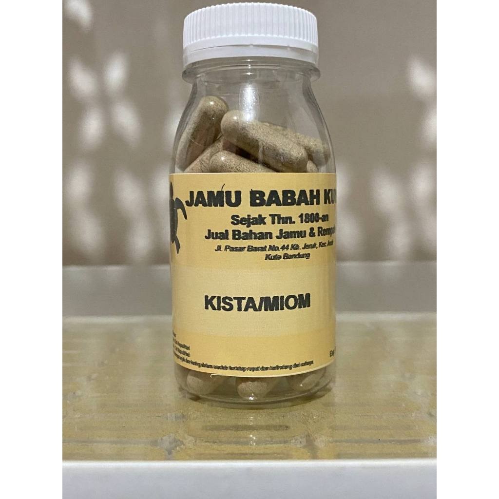 

Hemat Beli 2 Botol Jamu Babah Kuya - Kista / Miom (50 Kapsul) Herbal