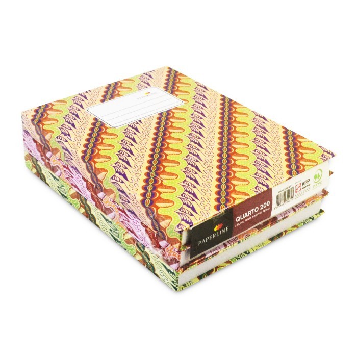 

Buku Hard Cover Paperline/Gelatik Kwarto Isi 200 Lembar Buku Besar Akutansi Hard Cover Book
