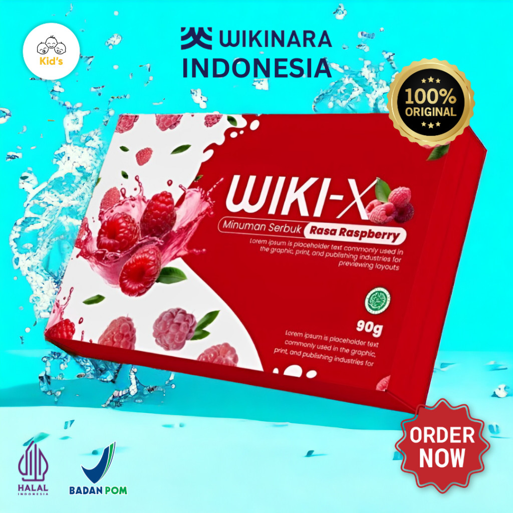 

WIKI-X Minuman Fiber Menurunkan BB/ Mengecilkan Perut/ Mencerahkan Kulit By dr. Oky Pratama ORIGINAL Isi 1 box (7 Sachet)