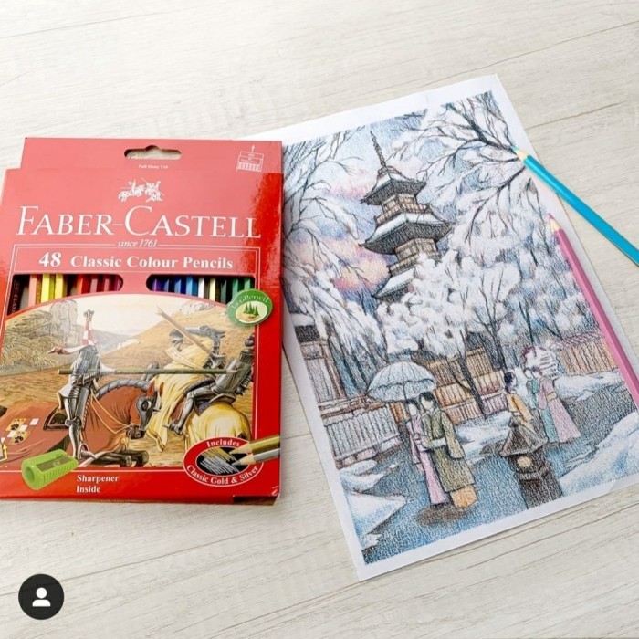 

✨LARIS✨ -PENSIL WARNA FABER CASTELL 48 CLASSIC