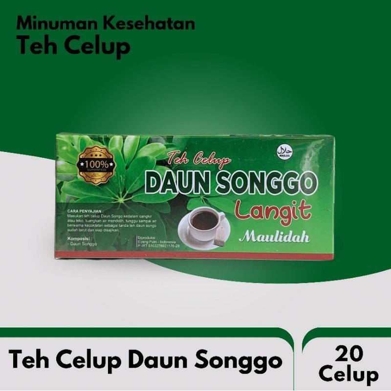 

Teh Clup Daun Songgo isi 20 kantong