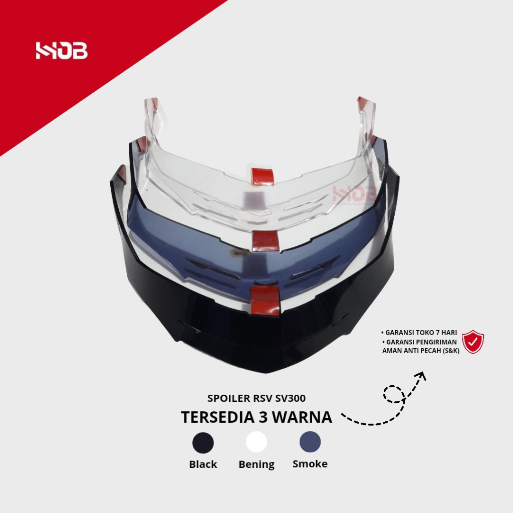 Spoiler RSV SV300 - SPOILER HELM RSV SV300 Aksesosris Variasi Helm / spoiler helm rsv sv300 Spoiler 