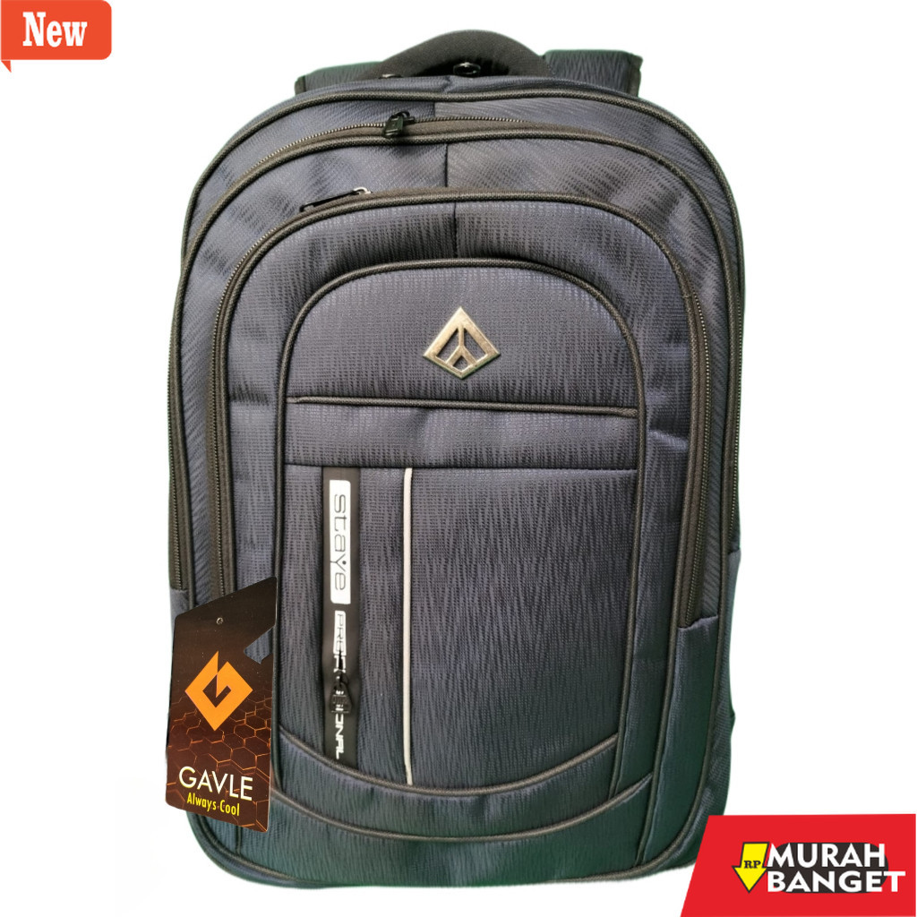 Tas Ransel Pria Kekinian GAVLE Hugo Tas Ransel Pria Laptop Seri C11334 Tas Kerja