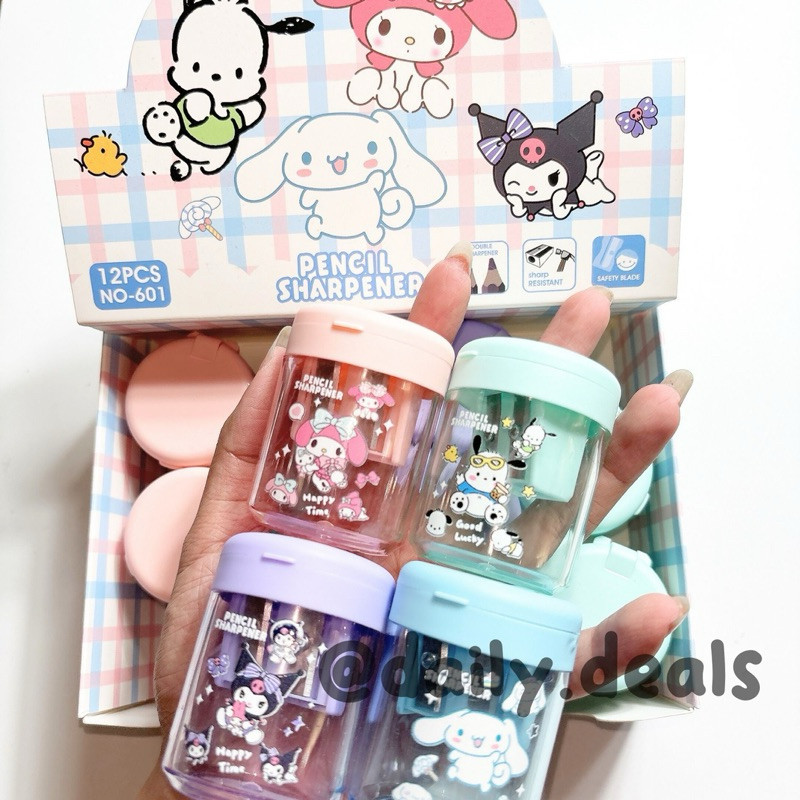 

PENCIL SHARPERNER KUROMI/ PENCIL SHARPERNER SANRIO/ RAUTAN PENSIL SANRIO/ RAUTAN PENSIL FANCY LUCU BEST SELLER