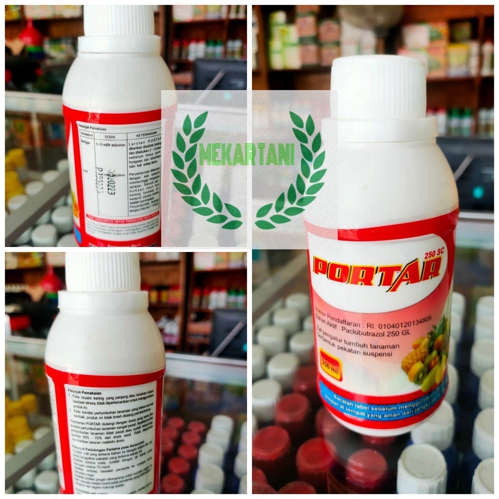 portar 250 ml / zpt portar 250SC zat pengatur tumbuh tanaman aq