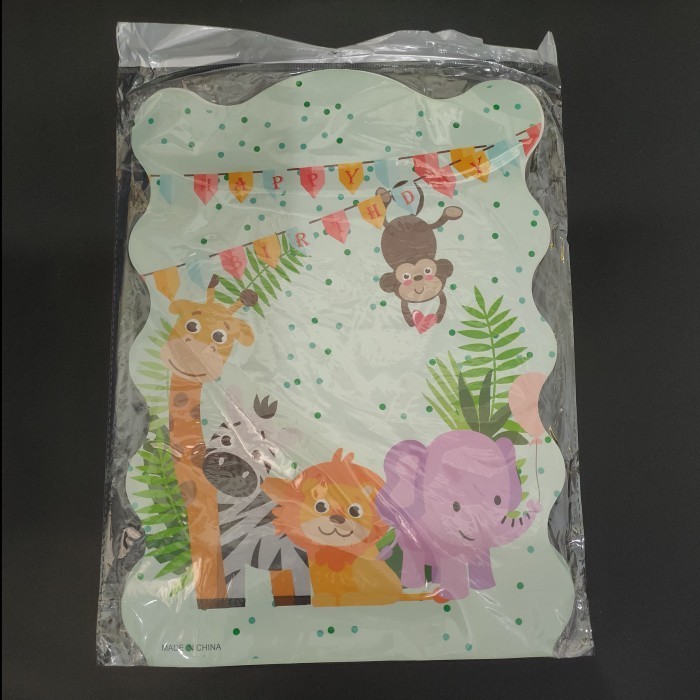 

LS564~ Sale Bongkar Gudang Pinata Tarik / Pull String Paper Bag Pinata - f.Zoo