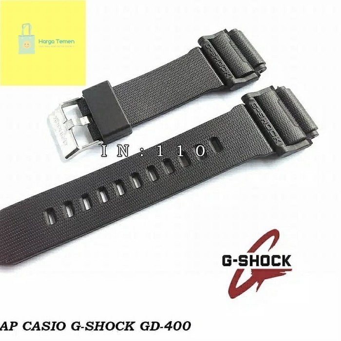 [TERMURAH] STRAP TALI JAM TANGAN CASIO G-SHOCK GD400 GD-400 GD 400