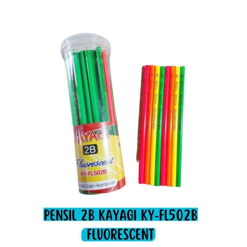

Pensil Kayagi 2B FL-502 warna random