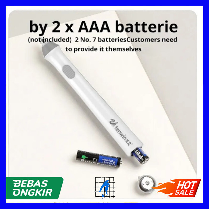 

Penghapus Elektrik Rotating Electric Eraser Pen